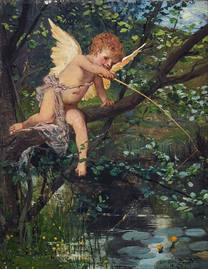 Angioletto pescatore, 1885